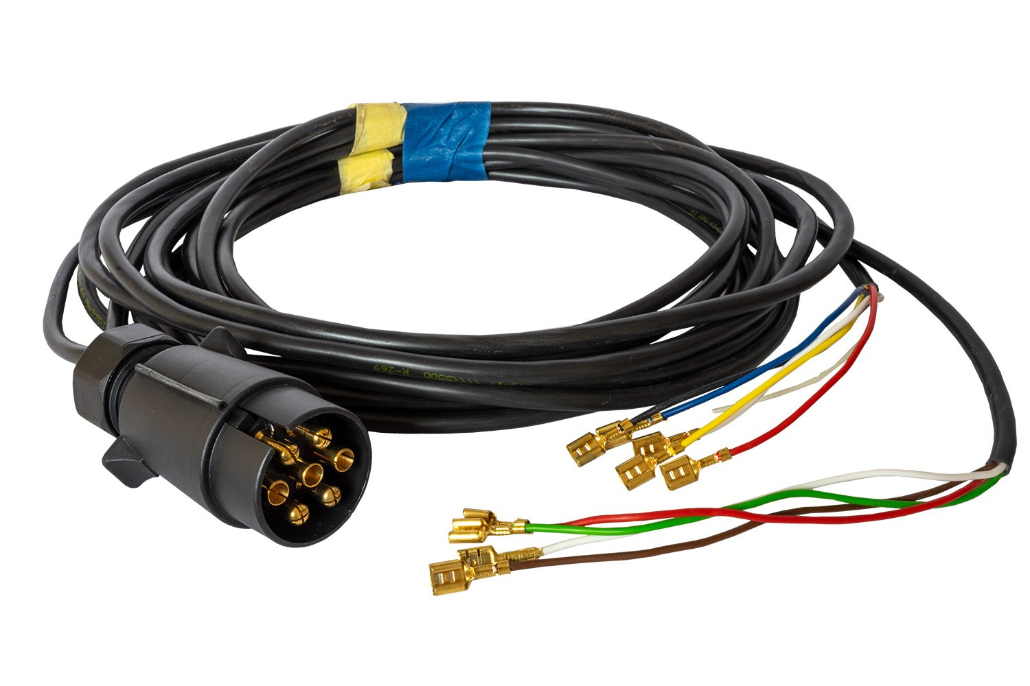 Elektrisk kabel for tilhenger 7 Pins