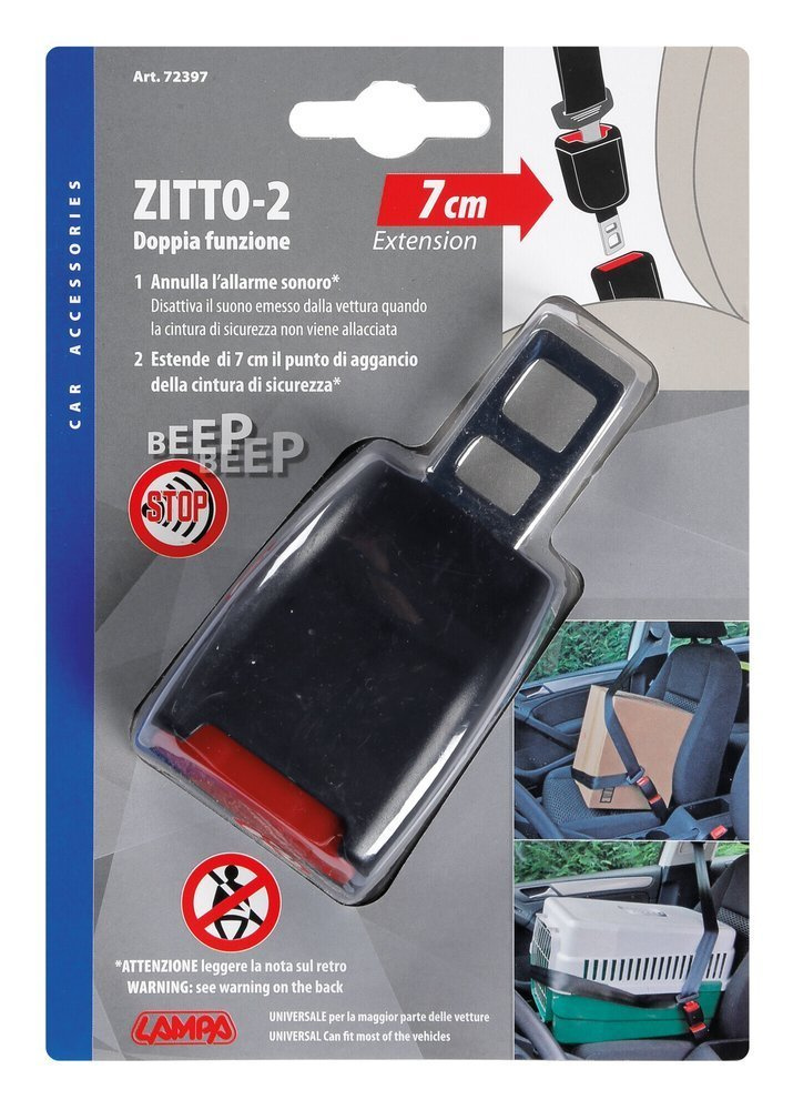 Boucle de ceinture de sécurité ZITTO-2 7 cm - UNITRAILER